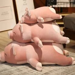 Peluche squishmallow cochon à la grosse truffe