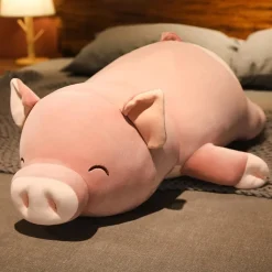 Peluche squishmallow cochon à la grosse truffe