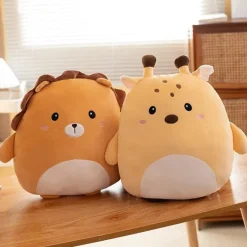 Peluche squishmallow lion orange petit et mignon