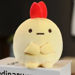 Peluche squishmallow petit poussin jaune