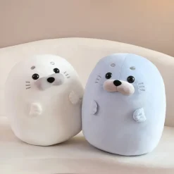 Peluche squishmallow phoque coloré