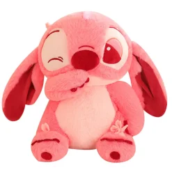 Peluche Stitch Angel rose douce et mignonne avec clin d'œil