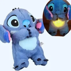 Peluche Stitch apaisante avec berceuse douce et respirante