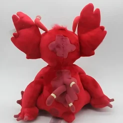 Peluche Stitch dragon rouge doux et magique enfant