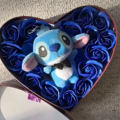 Peluche Stitch romantique douce cadeau Disney amoureux
