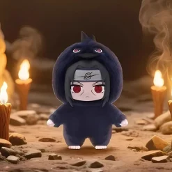 Peluche style Labubu Naruto ninja doux