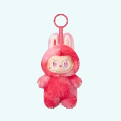 Peluche style Labubu porte-clef coloré