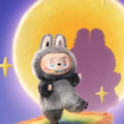 Peluche style Labubu porte-clef coloré