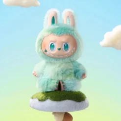 Peluche style Labubu porte-clef coloré