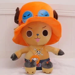 Peluche Tony Chopper One Piece pirate orange doux