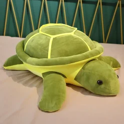 Peluche tortue des océans verte