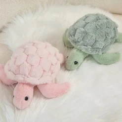 Peluche tortue douce et colorée