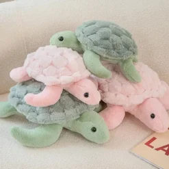 Peluche tortue douce et colorée