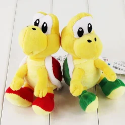 Peluche tortue Koopa Troopa verte Mario douce enfant