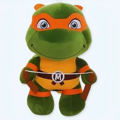Peluche Tortue Ninja Michelangelo héros doux enfant