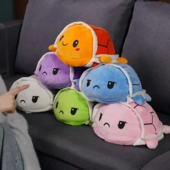 Peluche tortue réversible