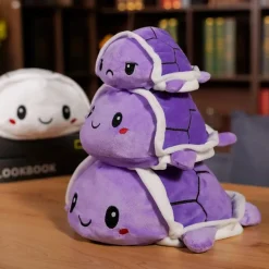 Peluche tortue réversible