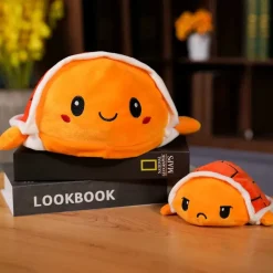 Peluche tortue réversible