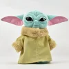 Peluche Yoda bleu doux galactique enfant câlin