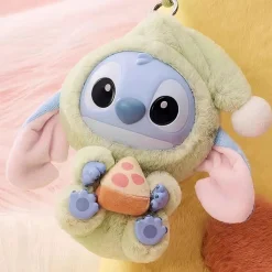 Peluches style Labubu Stitch en tenue