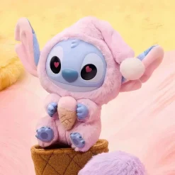 Peluches style Labubu Stitch en tenue