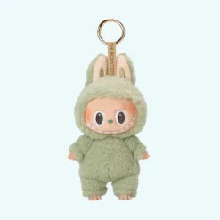 Porte-clef peluche style Labubu coloré