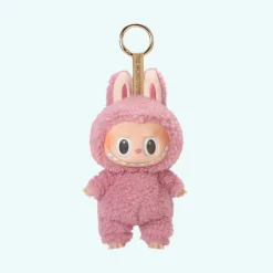 Porte-clef peluche style Labubu coloré