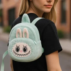 Sac à dos en peluche style Labubu