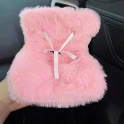 Siège auto harnais peluche style Labubu